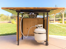 Load image into Gallery viewer, Backyard Hibachi Grill: Pecky Cypress
