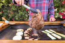 Load image into Gallery viewer, Backyard Hibachi Grill: Pecky Cypress
